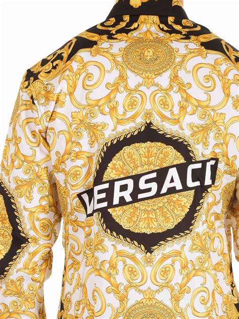 versace shirts gold